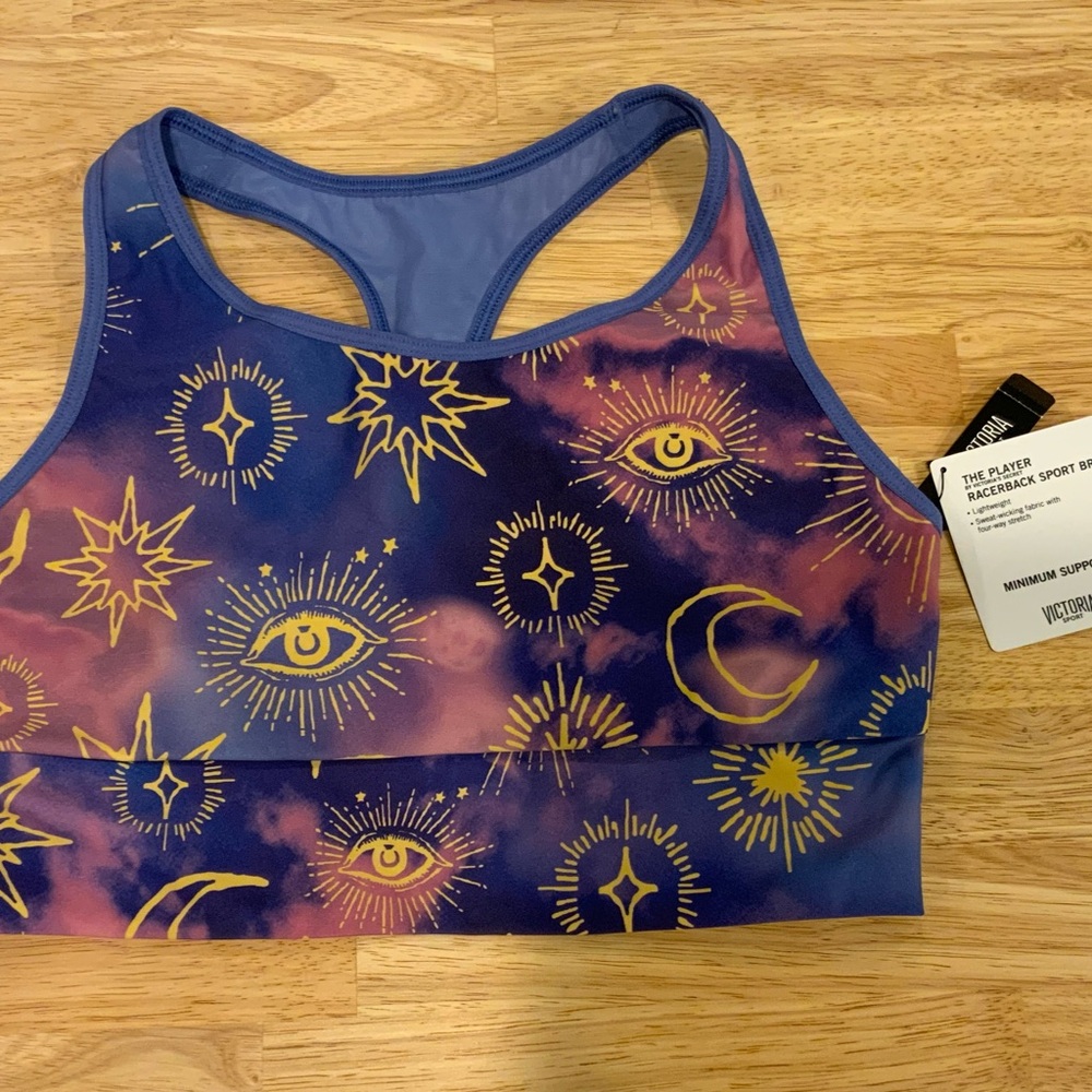 Victoria's Secret Sport Set High Rise 7/8 Tight & Racerback Sports Bra SZ M NWT - Picture 4 of 4